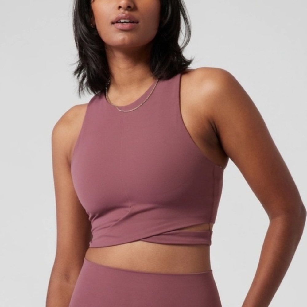 Athleta Dusty Rose Sleeveless Top
